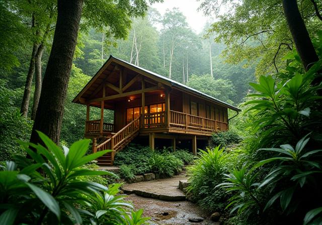 Eco-Friendly Lodge Sustainable Tourism